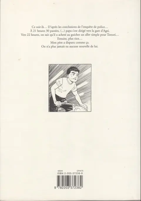 Verso de l'album Quartier lointain Tome 2