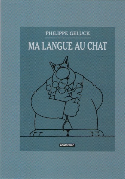 Verso de l'album Le Chat Le Chat au Congo / Ma langue au Chat