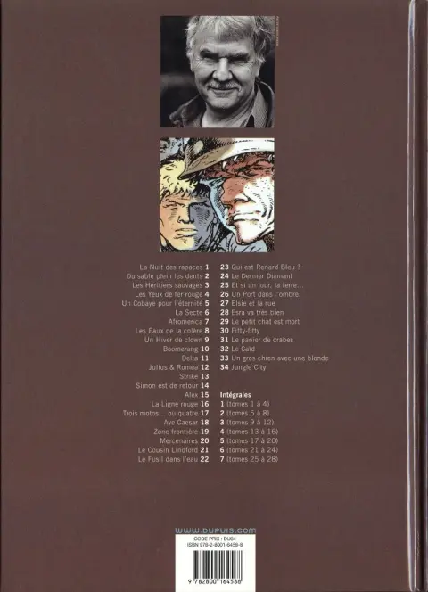Verso de l'album Jeremiah Tome 34 Jungle City