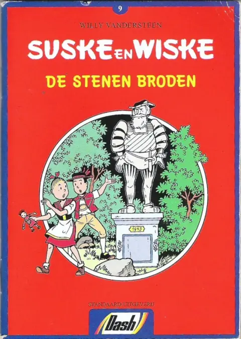 Verso de l'album Bob et Bobette (Publicitaire) Les Pains de pierre