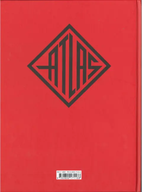 Verso de l'album Le Dernier atlas Tome 1