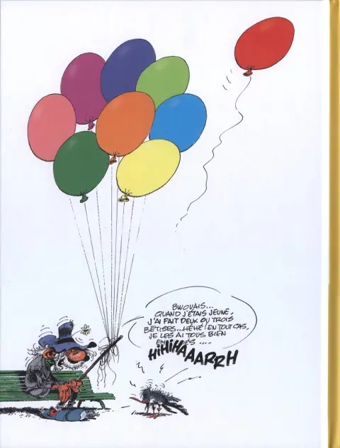 Verso de l'album Gaston Tome 21 Ultimes bévues