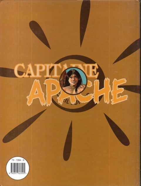Verso de l'album Capitaine Apache 2