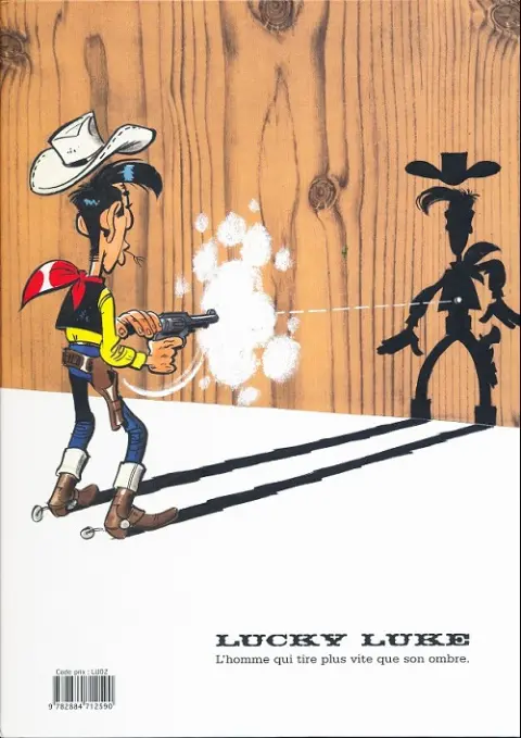 Verso de l'album Lucky Luke Tome 54 La fiancée de Lucky Luke