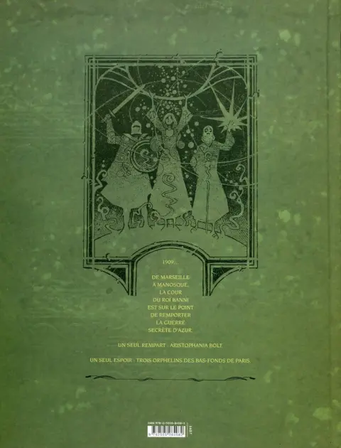 Verso de l'album Aristophania Tome 3 La Source Aurore