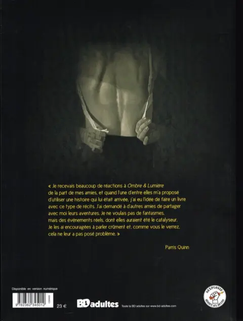 Verso de l'album Ombre et Lumière Intégrale