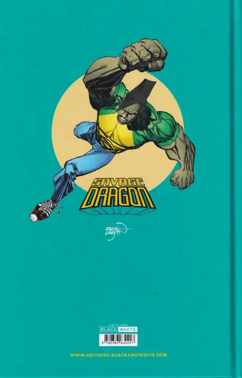 Verso de l'album Savage Dragon Vol. 2 Les choses de la vie