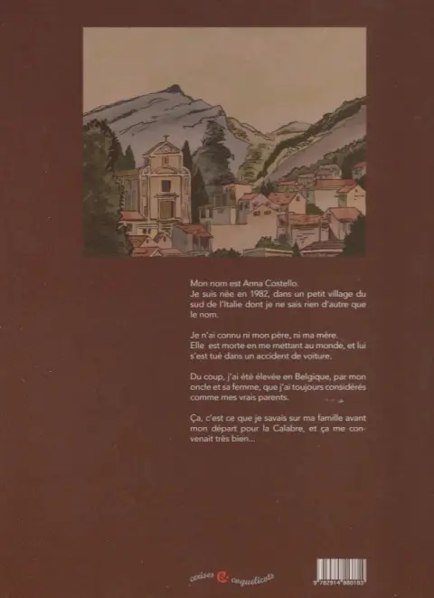 Verso de l'album Faida Anna