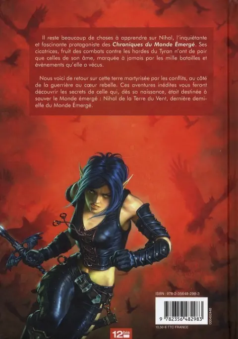 Verso de l'album Chroniques du monde émergé Tome 1 Les nouvelles aventures de Nihal 1