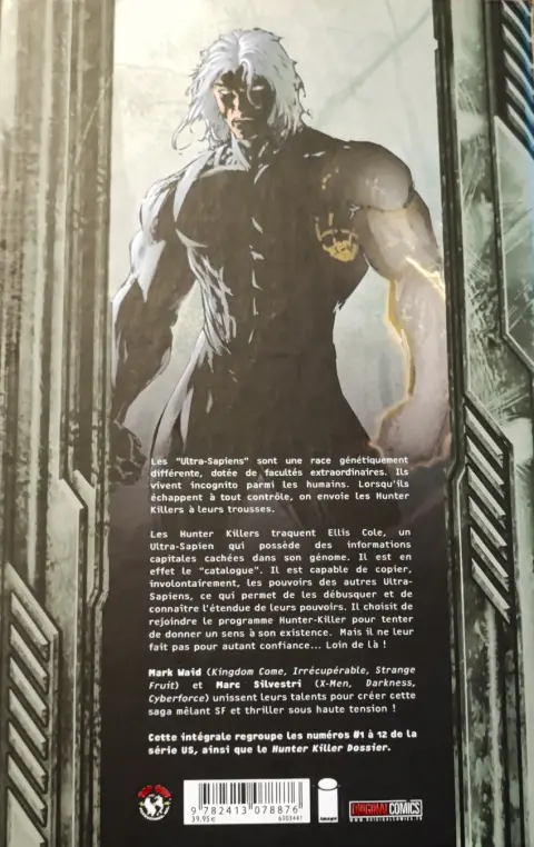 Verso de l'album Hunter killer Intégrale