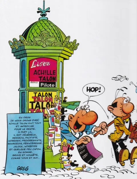 Verso de l'album Achille Talon Tome 12 Achille Talon au coin du feu...