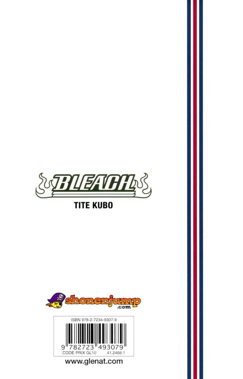 Verso de l'album Bleach 52 End of Bond