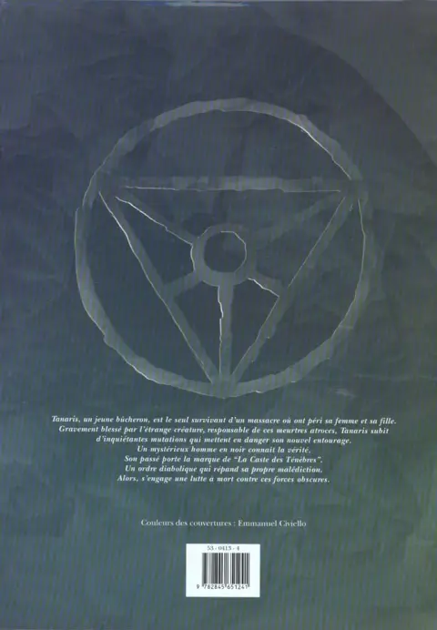 Verso de l'album Garous