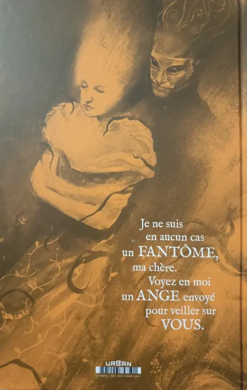Verso de l'album Le fantôme de l'opéra