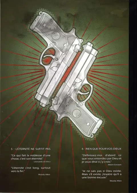 Verso de l'album Cross Fire Tomes 5 et 6 L'éternité ne suffit pas - Rien que pour vos Dieux