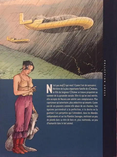 Verso de l'album Le Cycle de Cyann Le Cycle de Cyann - Édition intégrale