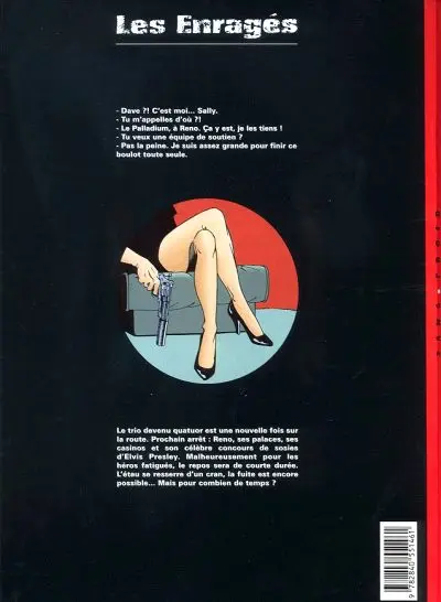 Verso de l'album Les Enragés Tome 4 Love in Reno