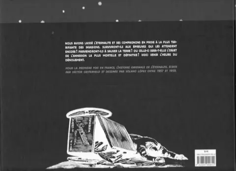 Verso de l'album L'Éternaute Tome 3