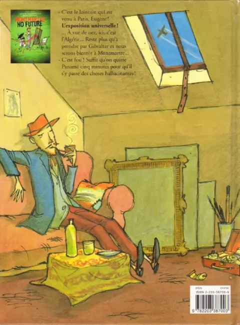 Verso de l'album Eugène de Tourcoing-Startrec Tome 2 Les enfants du siècle