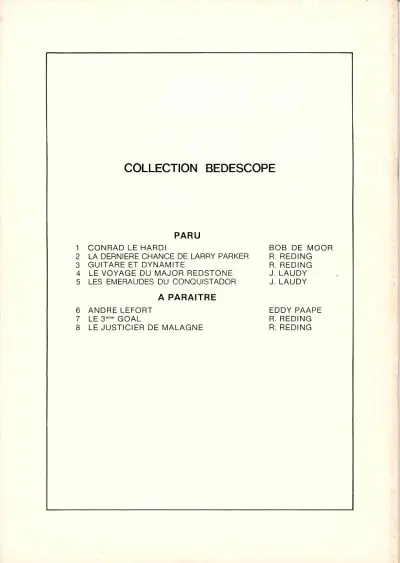 Verso de l'album Hassan et Kaddour Tome 3 Les émeraudes du conquistador
