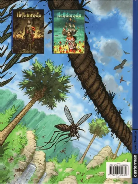 Verso de l'album Helldorado Tome 3 Todos Enfermos!