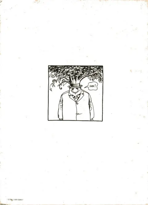 Verso de l'album L'Homme au chapeau mou Tome 3 On n'est pas de bois
