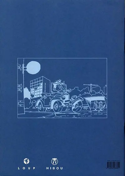Verso de l'album Modeste et Pompon
