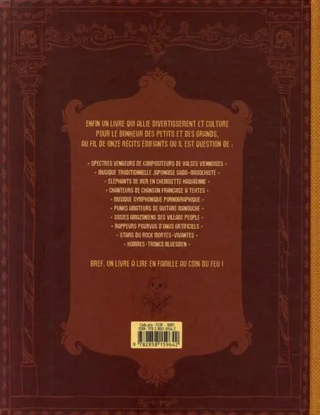Verso de l'album Allegretto Deprimoso