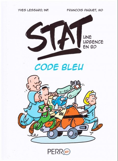 Couverture de l'album Stat - Une urgence en BD Code bleu