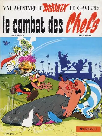 Couverture de l'album Astérix Tome 7 Le combat des chefs