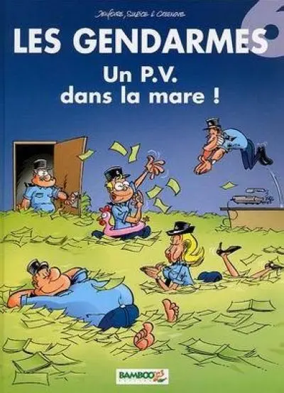 Couverture de l'album Les Gendarmes Tome 6 Un P.V. dans la mare !