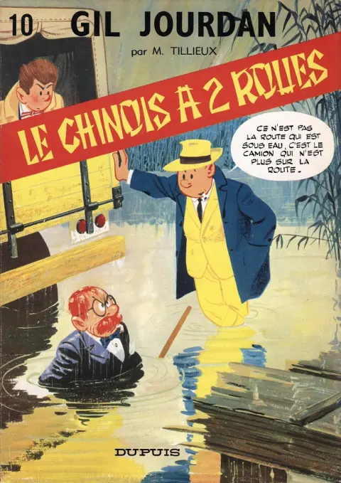 Couverture de l'album Gil Jourdan Tome 10 Le chinois à 2 roues