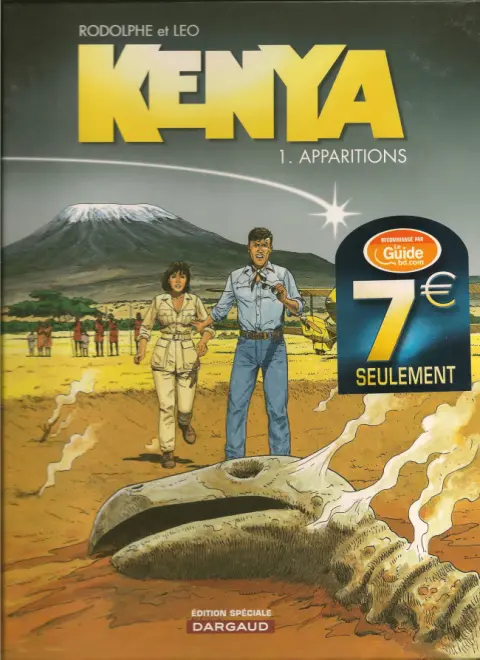 Couverture de l'album Kenya Tome 1 Apparitions