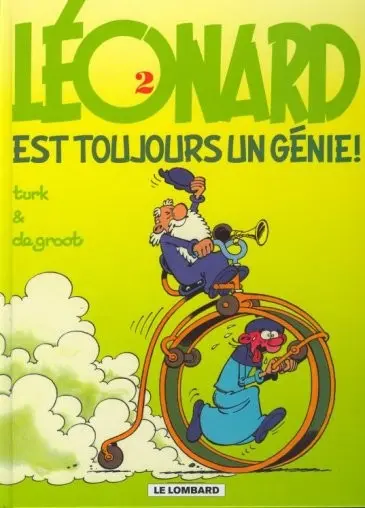 Couverture de l'album Léonard Tome 2 Léonard est toujours un génie !