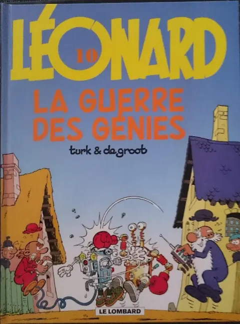 Couverture de l'album Léonard Tome 10 La guerre des génies