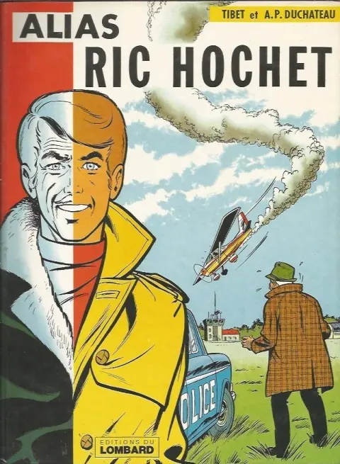 Couverture de l'album Ric Hochet Tome 9 Alias Ric Hochet