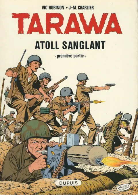 Couverture de l'album Tarawa Tome 1 Atoll sanglant première partie