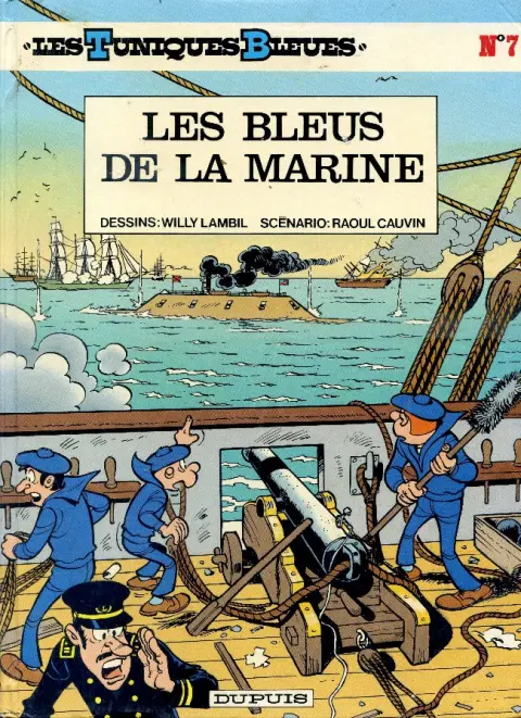 Couverture de l'album Les Tuniques Bleues Tome 7 Les bleus de la marine