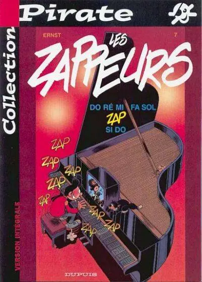 Couverture de l'album Les Zappeurs Tome 7 Do ré mi fa sol Zap si do
