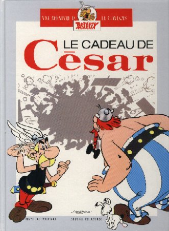 Couverture de l'album Astérix Tomes 21 et 22 Le cadeau de César / La grande traversée