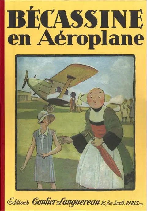 Couverture de l'album Bécassine Tome 18 Bécassine en Aéroplane