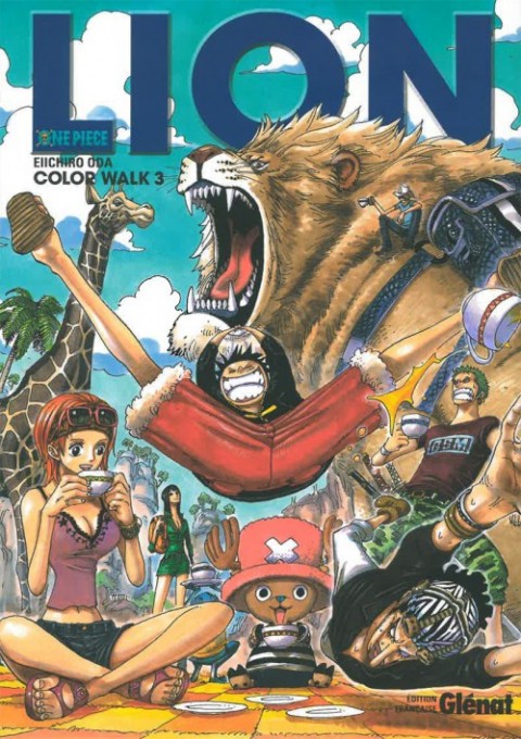 Couverture de l'album One Piece Color walk 3 Lion