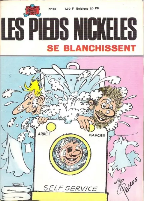 Les Pieds Nickelés Tome 65 Les pieds nickelés se blanchissent