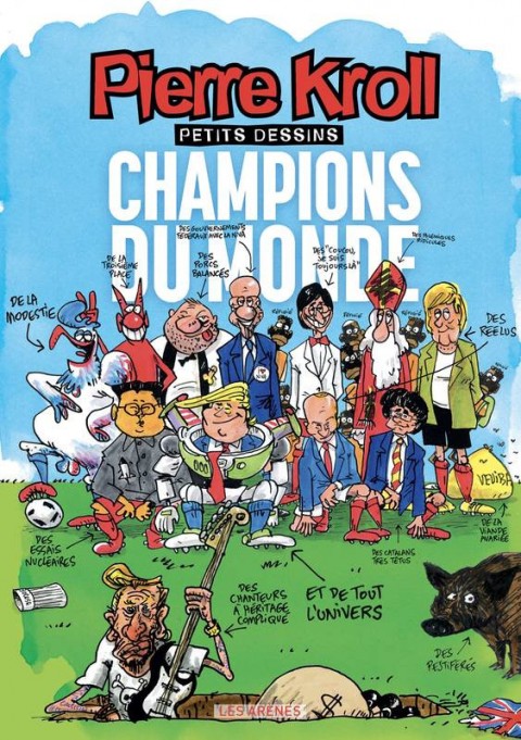Couverture de l'album Petits dessins Tome 24 Champions du monde