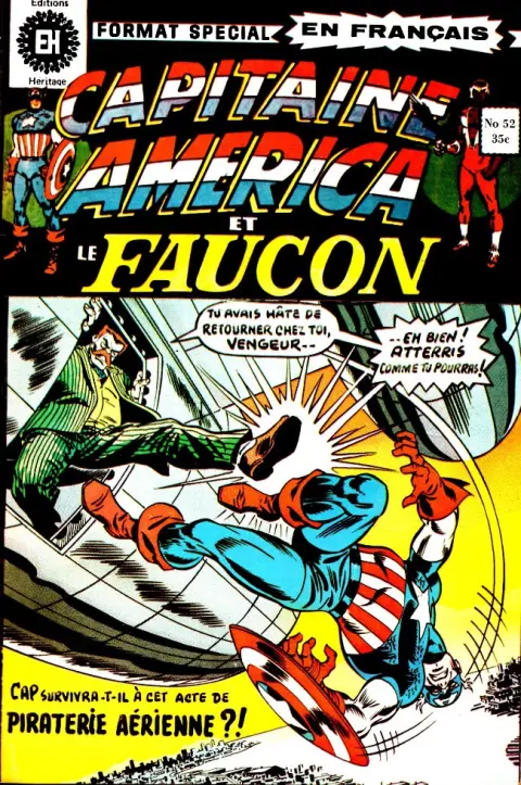 Capitaine America Tome 52 Vol d'enfer !