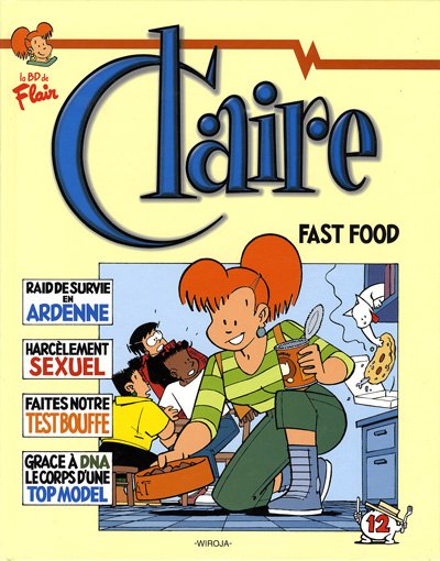 Couverture de l'album Claire Tome 12 Fast Food