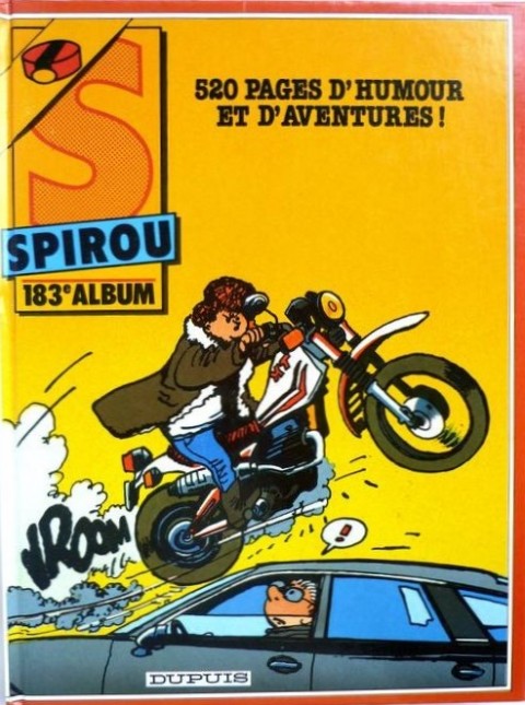 Couverture de l'album Le journal de Spirou Album 183