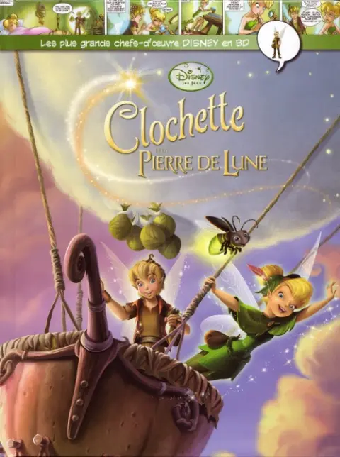 Les plus grands chefs-d'œuvre Disney en BD Tome 56 Clochette et la Pierre de Lune