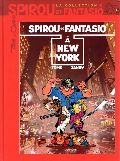 Couverture de l'album Spirou et Fantasio La collection Tome 41 Spirou à New York