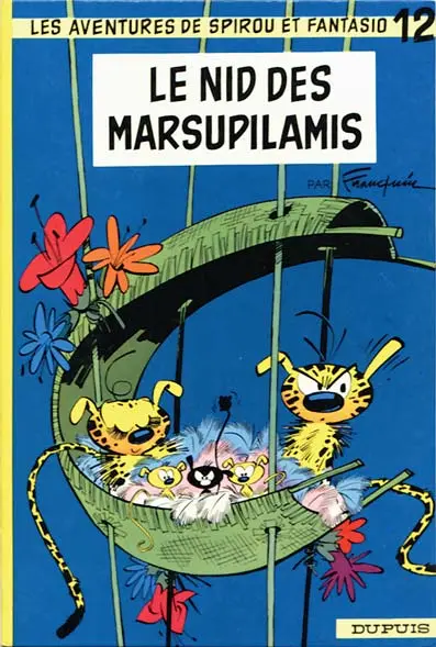 Spirou et Fantasio Tome 12 Le nid des Marsupilamis